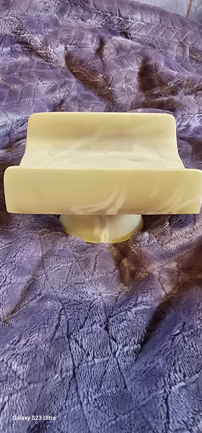 Alabaster Soap Dish Stand - photo 3