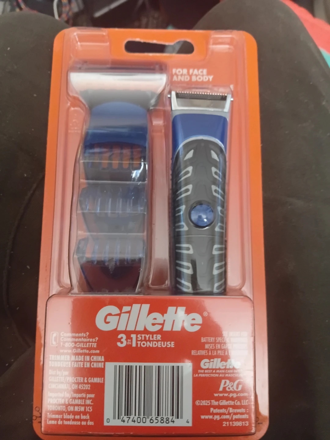 Gillette Fusion5 3-in-1 Styler Trimmer