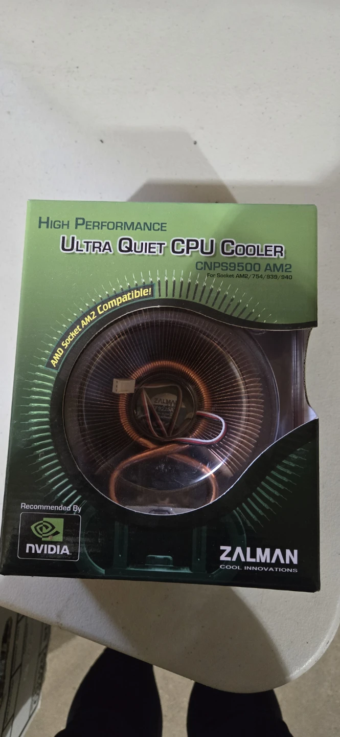 Zalman Ultra Quiet CPU Cooler CNPS9500 AM2