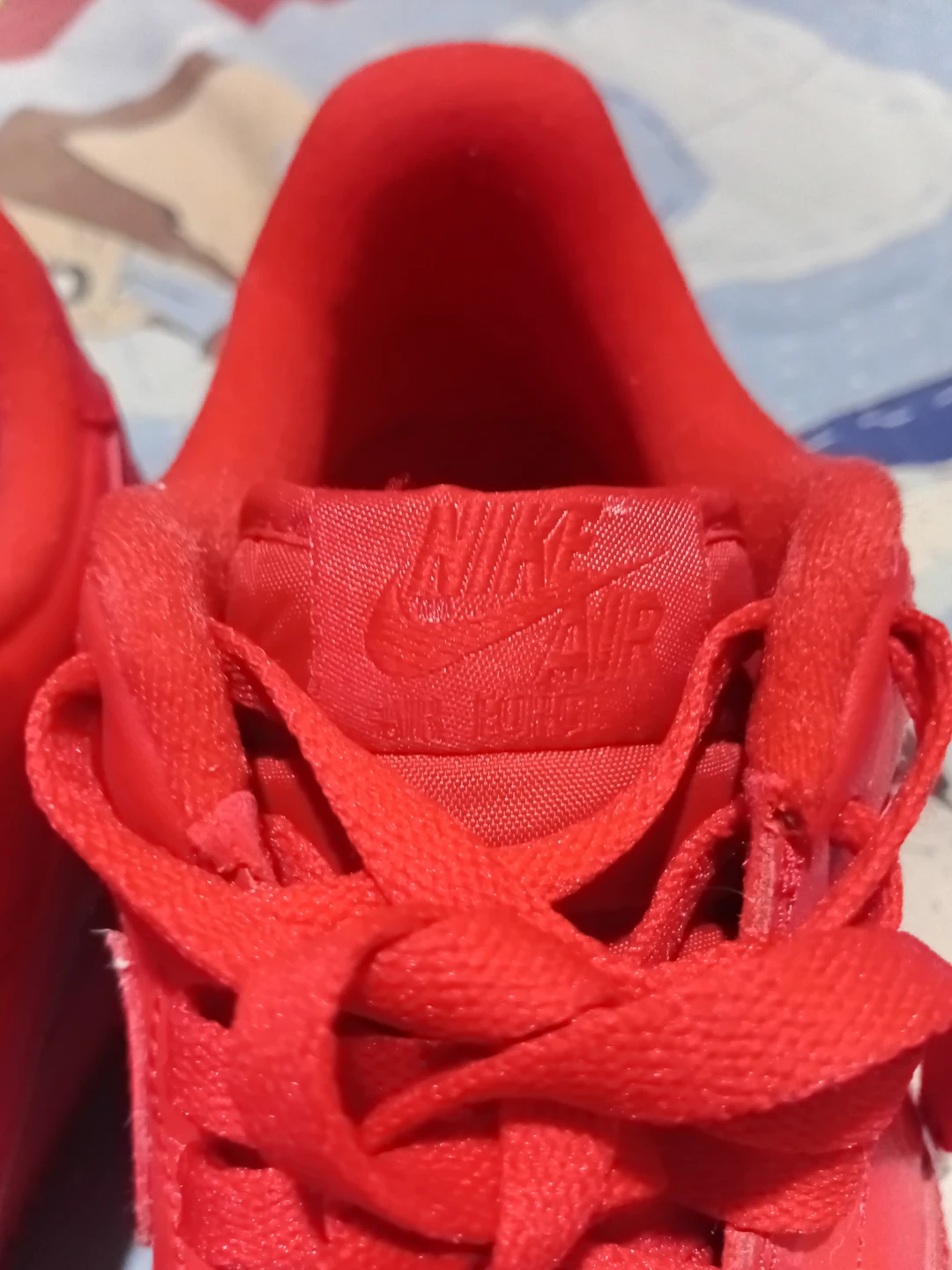 Nike Air Force 1 Low Red Men's Shoes Size 10 - photo 3