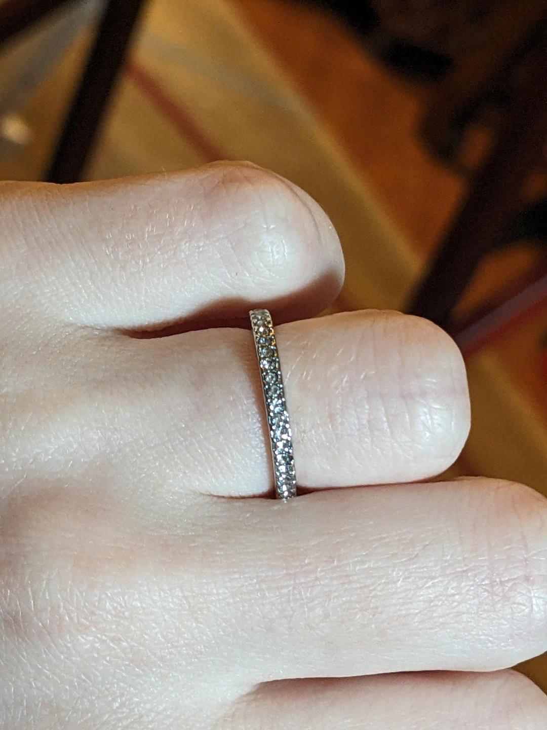 Size 6 Eternity Band - photo 2
