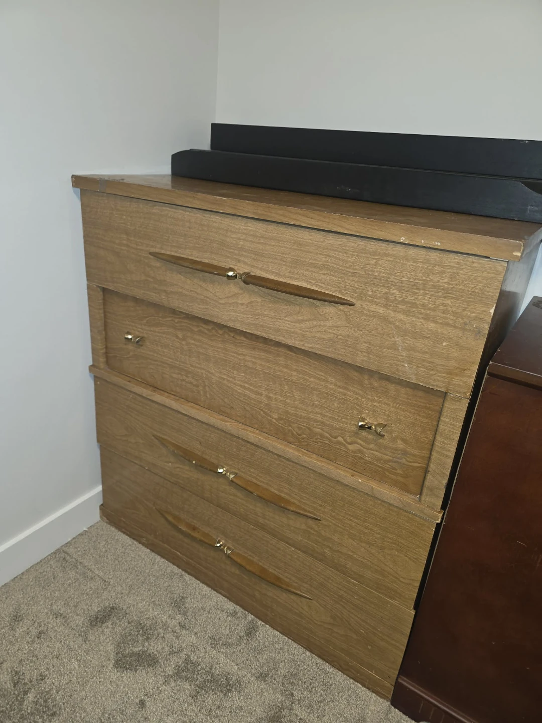 Wooden 3-Drawer Dresser