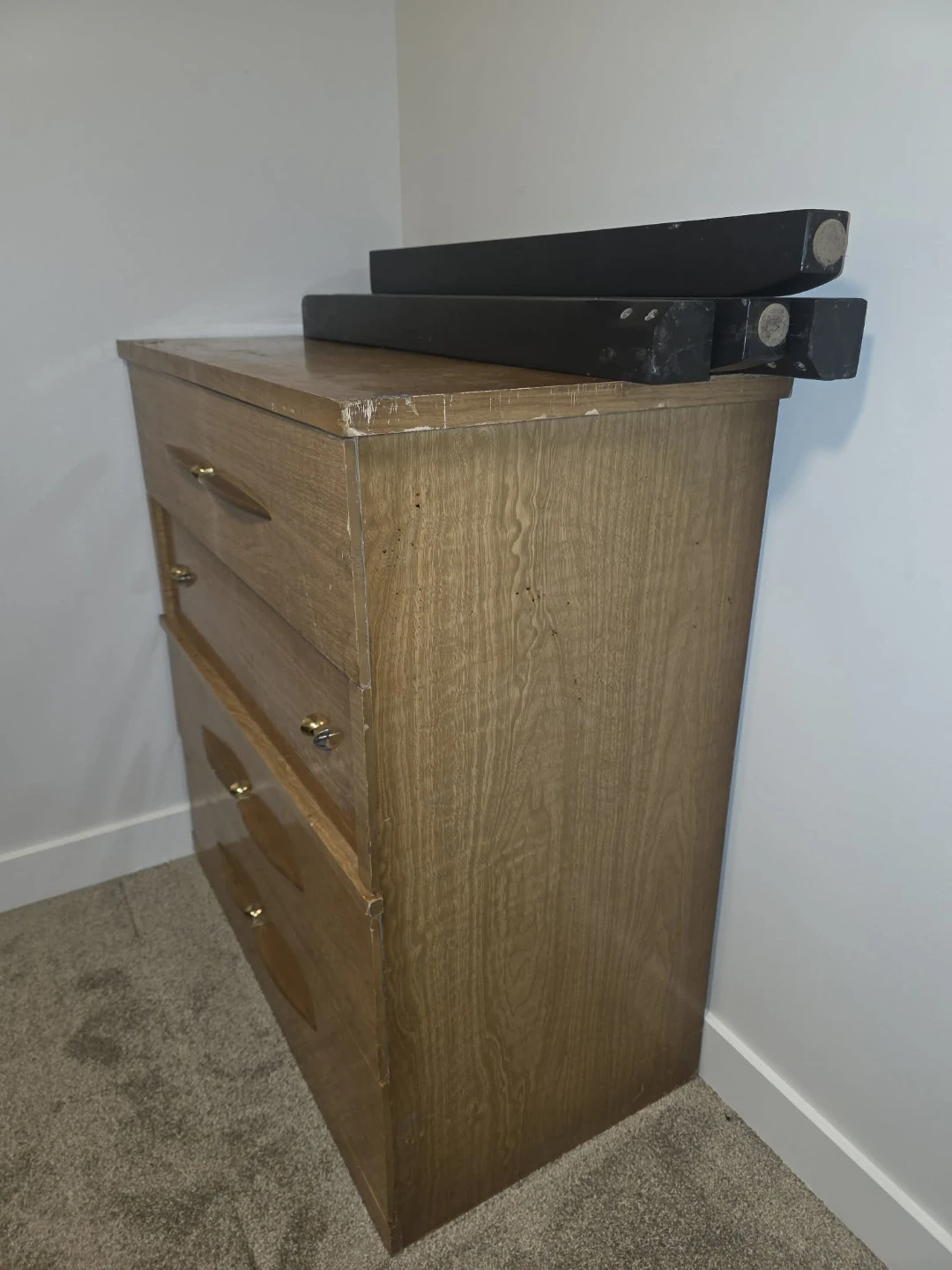 Wooden 3-Drawer Dresser - photo 2
