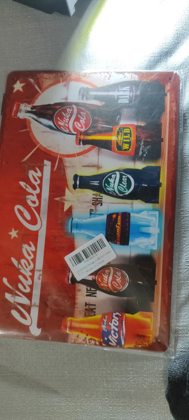 Nuka Cola Tin Sign