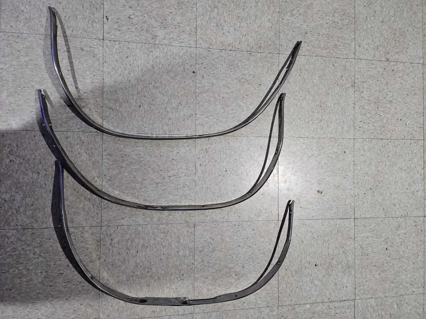 68' DODGE CHARGER WHEEL WELL MOLDINGS - photo 3