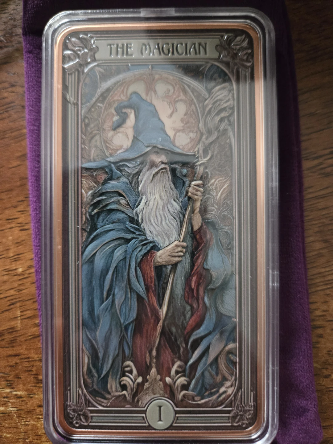Ten Troy Ounces 999 Fine Copper Bar - The Magician