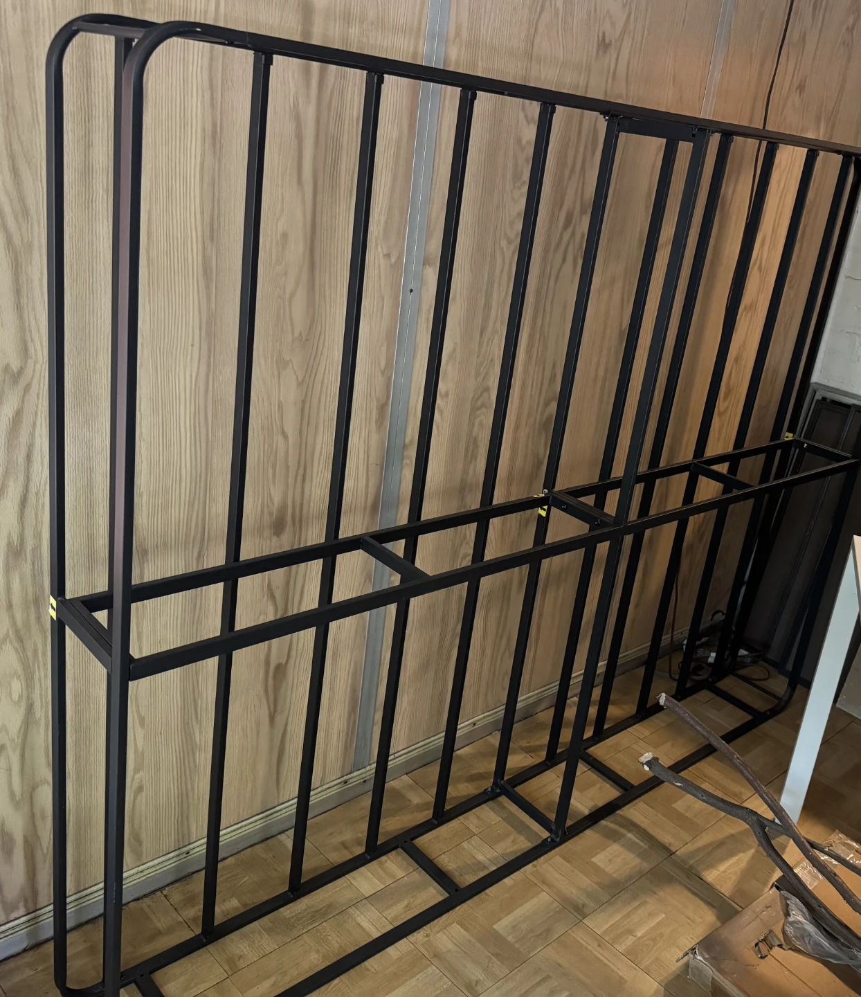 Queen Size Black Metal Bed Frame