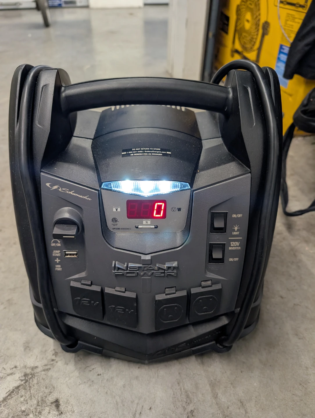 Schumacher Portable Jump Starter Power Station