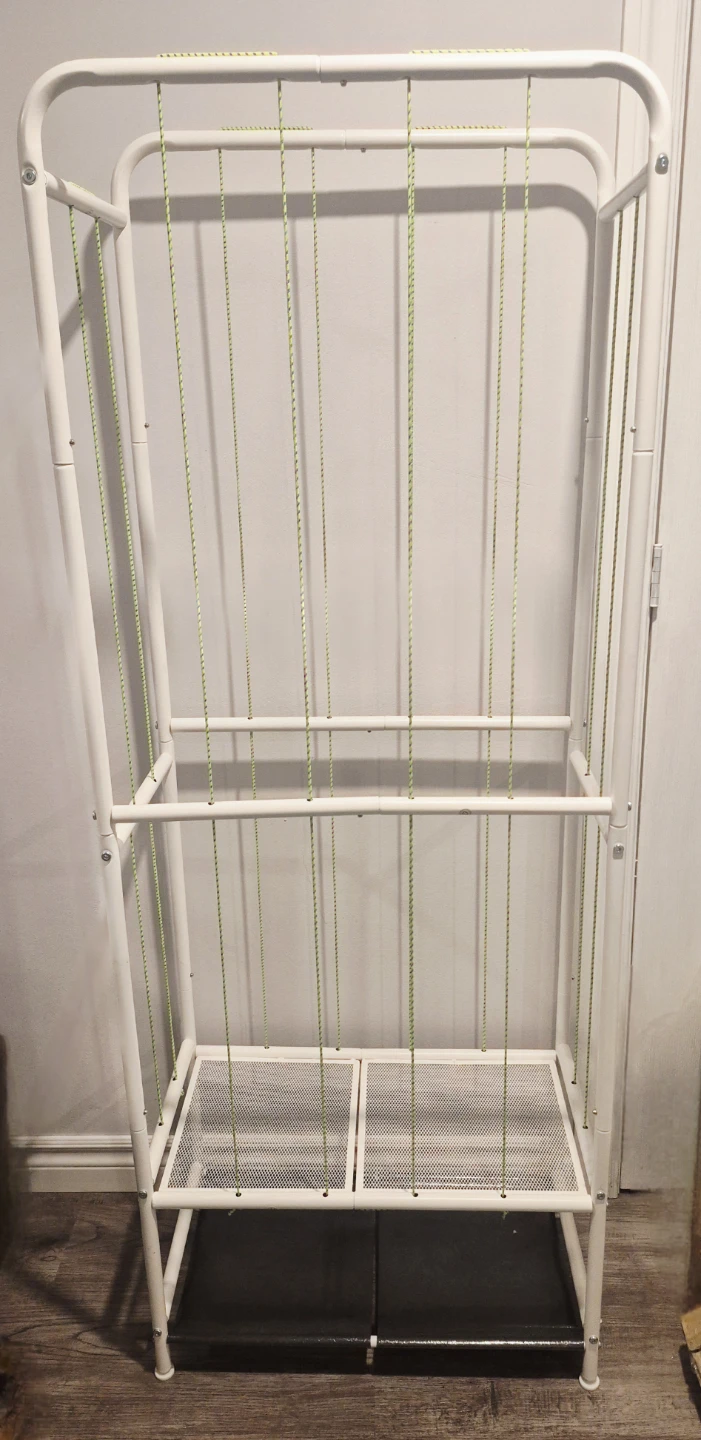 White Metal Toy Storage Organizer - photo 3
