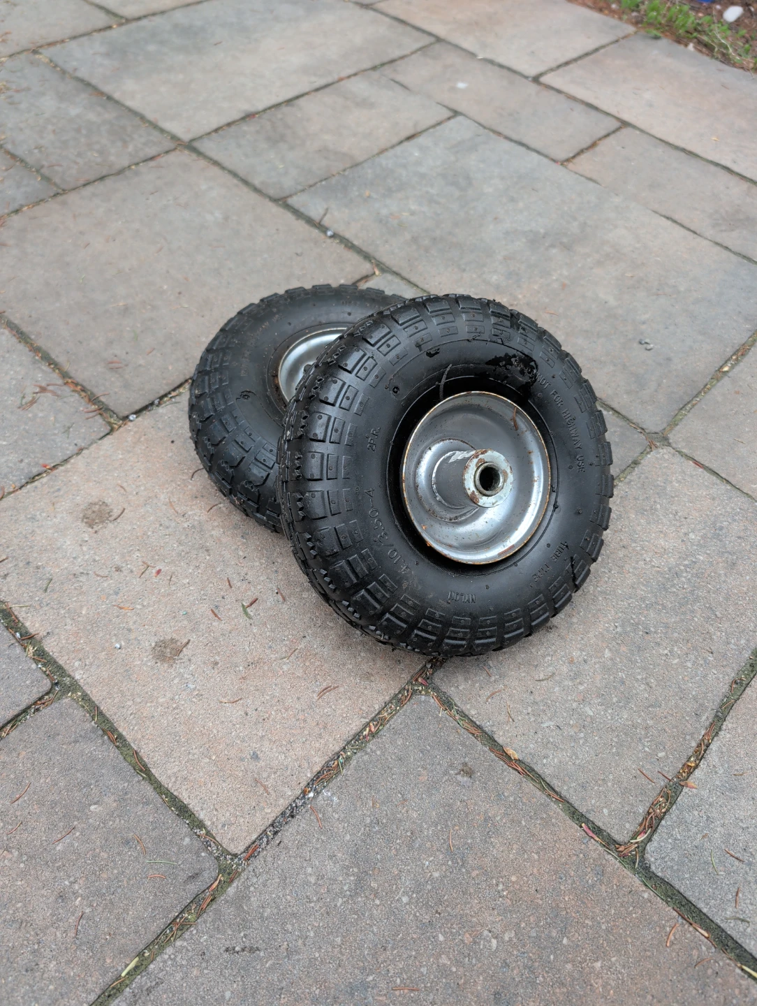 4.10/3.50-4 cart wheels