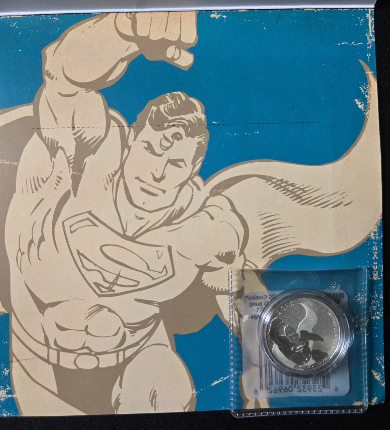 2015 Royal Canadian Mint Superman 1 oz Silver Coin - photo 2