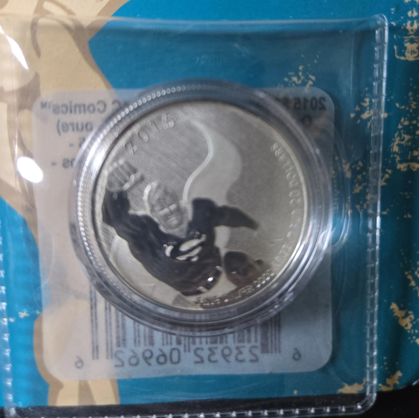 2015 Royal Canadian Mint Superman 1 oz Silver Coin - photo 3