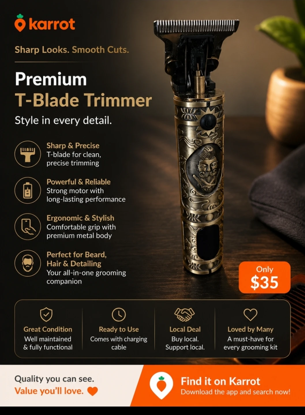 Premium T-Blade Trimmer