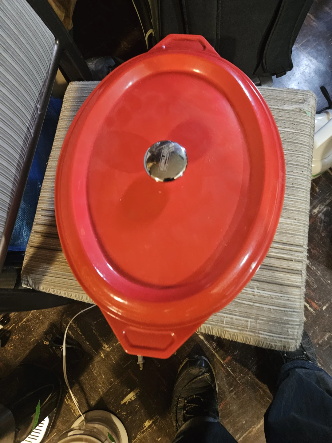 Staub Cast Iron Oval Cocotte 30cm Red - photo 3