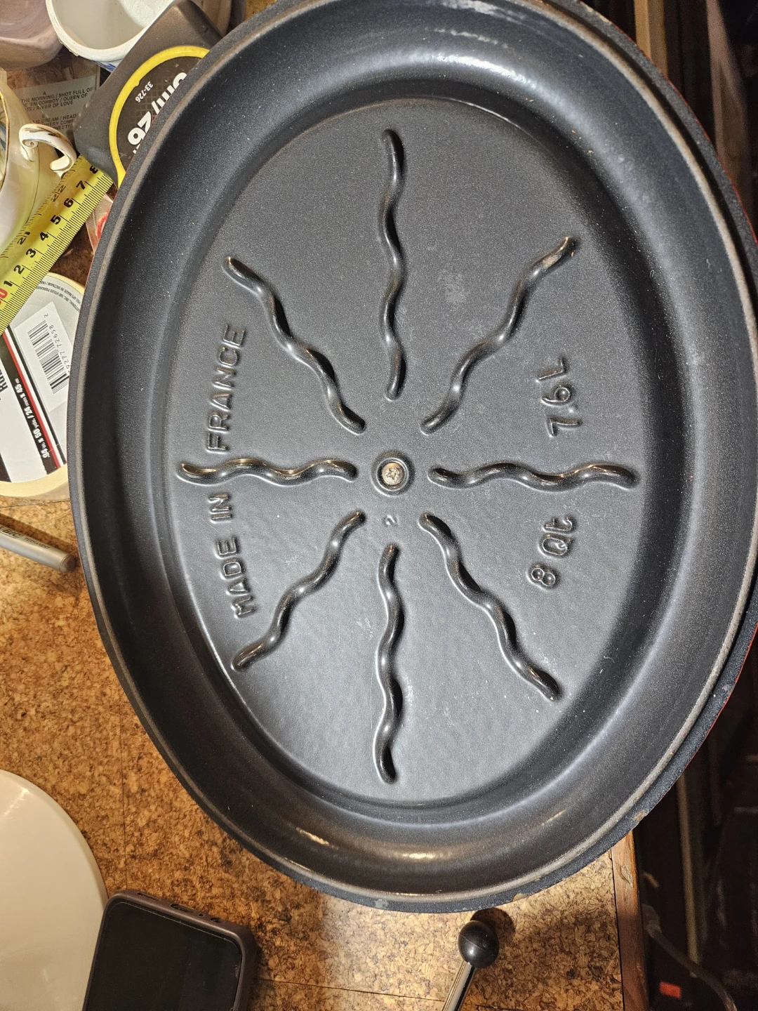 Staub Cast Iron Oval Cocotte 30cm Red - photo 4