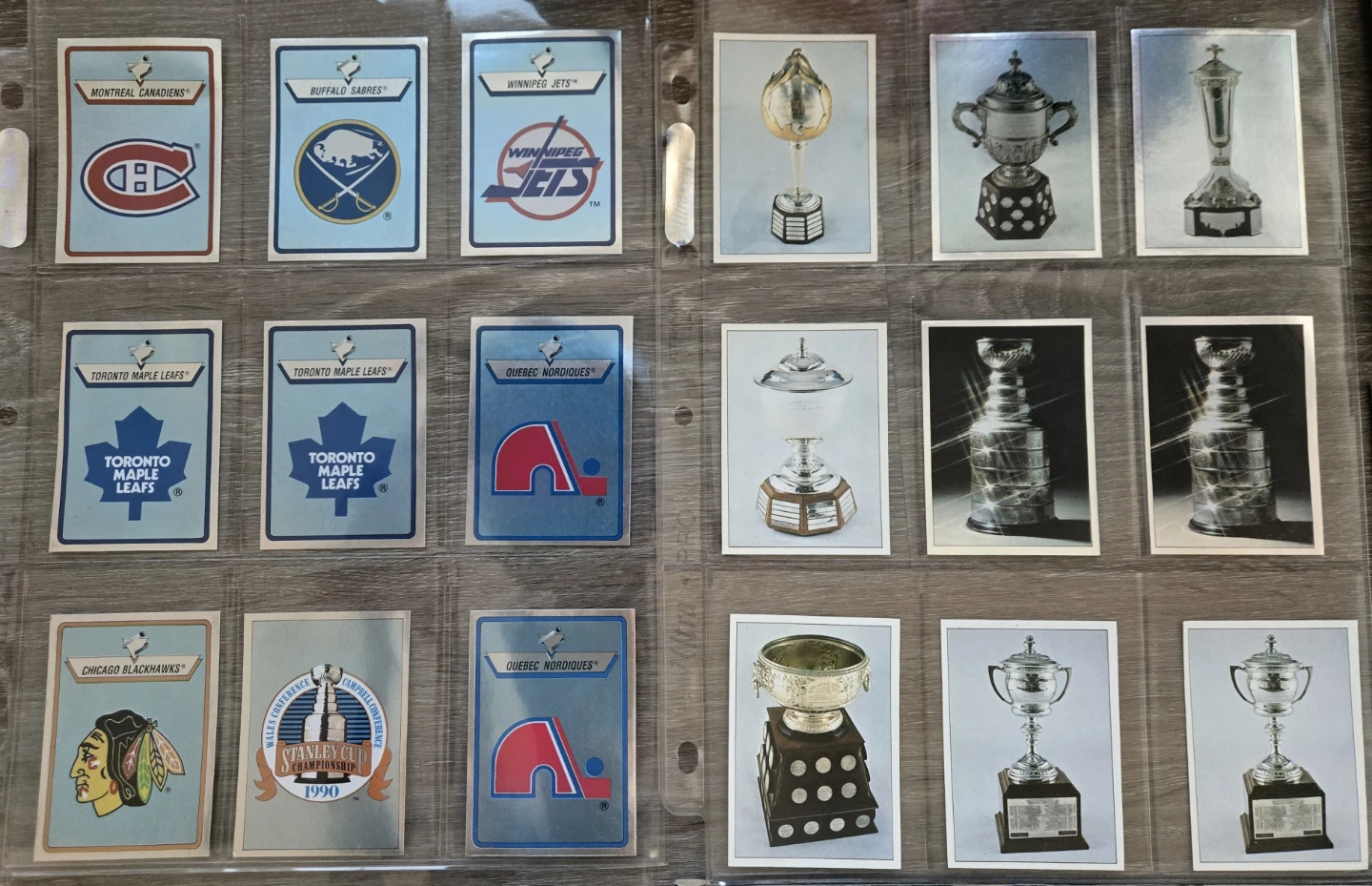 Vintage 90's Panini NHL Hockey Stickers+Photo Lot - photo 4