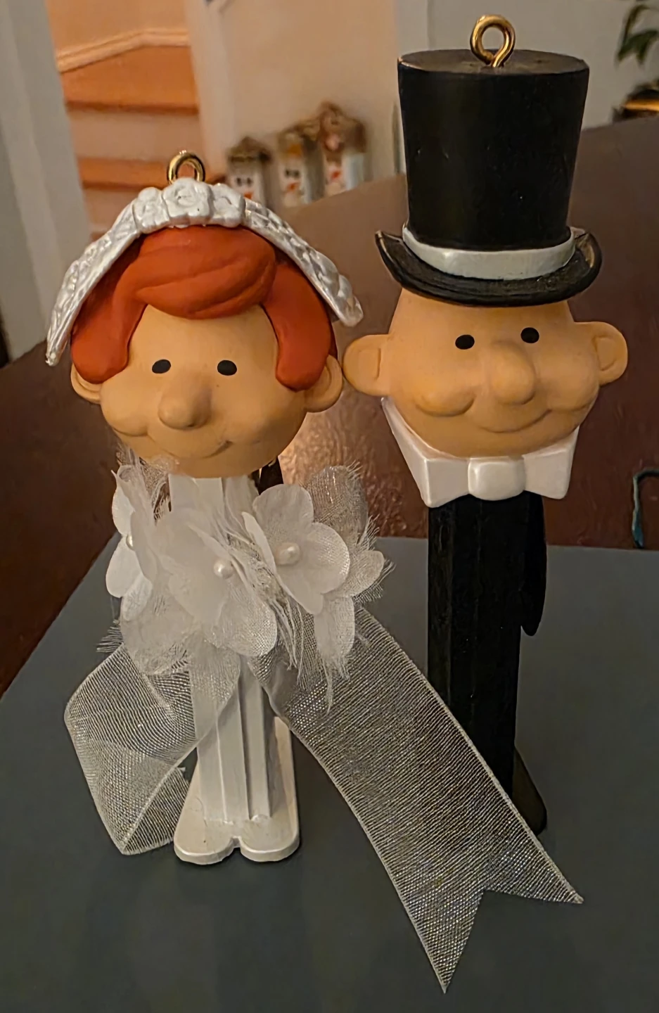 PEZ Special Edition Wedding Couple Reproduction