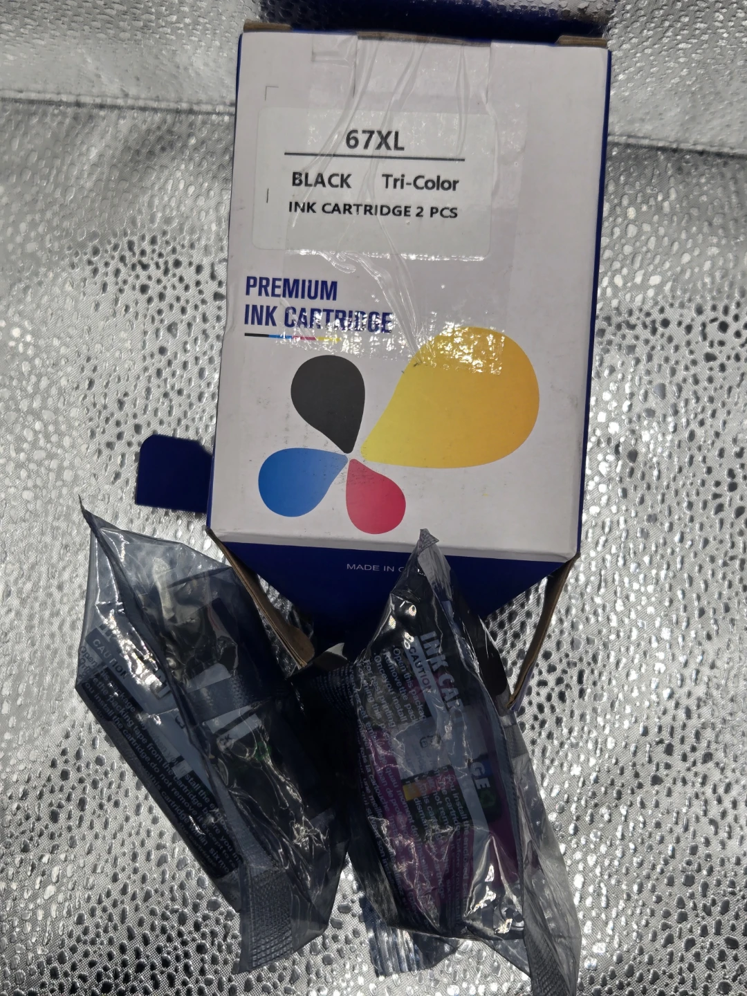 67XL Black and Tri-Color Remanufactured Ink Cartridges - 2 Pack
