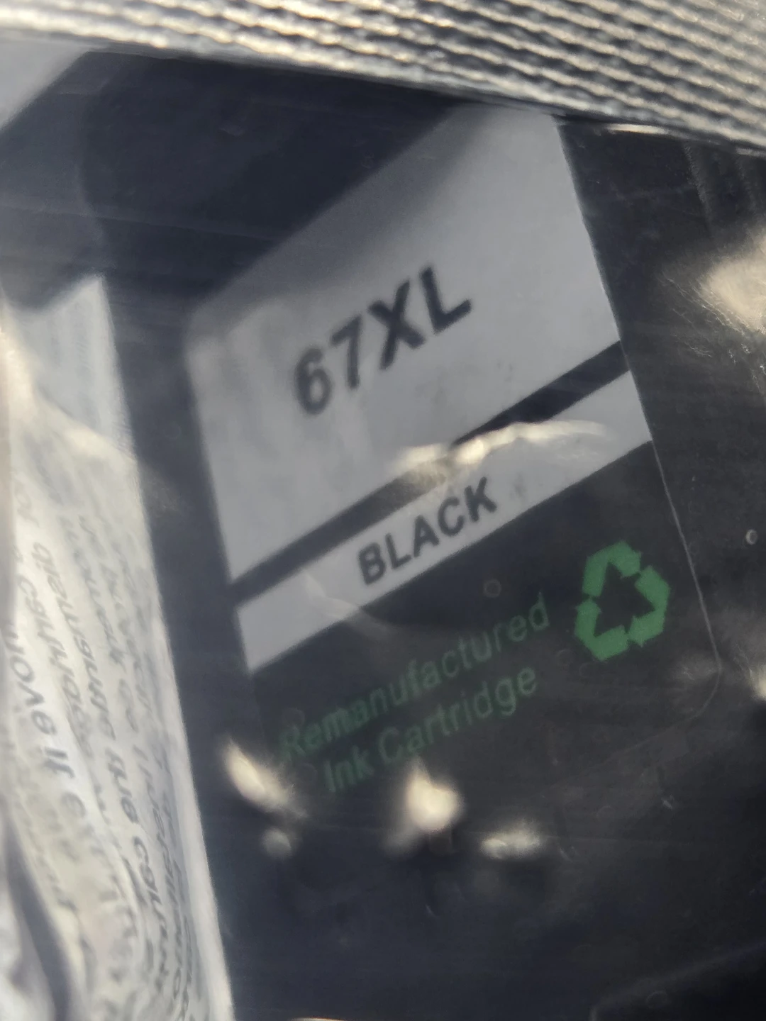 67XL Black and Tri-Color Remanufactured Ink Cartridges - 2 Pack - photo 3