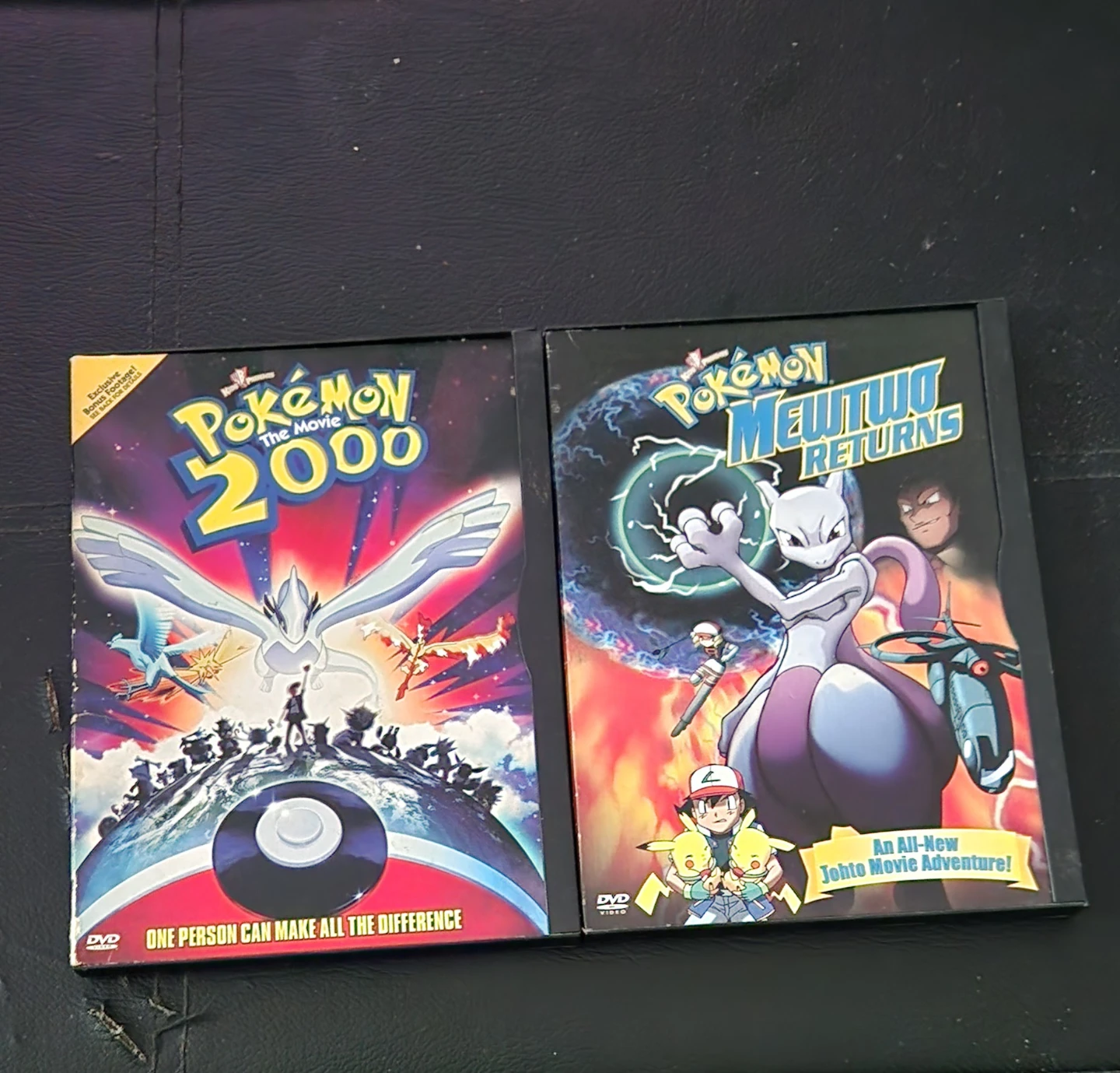 Movie 2000 + Mewtwo Returns Vintage DVD Bundle