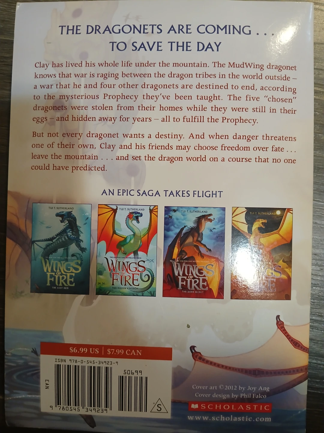 Wings of Fire: The Dragonet Prophecy - photo 2