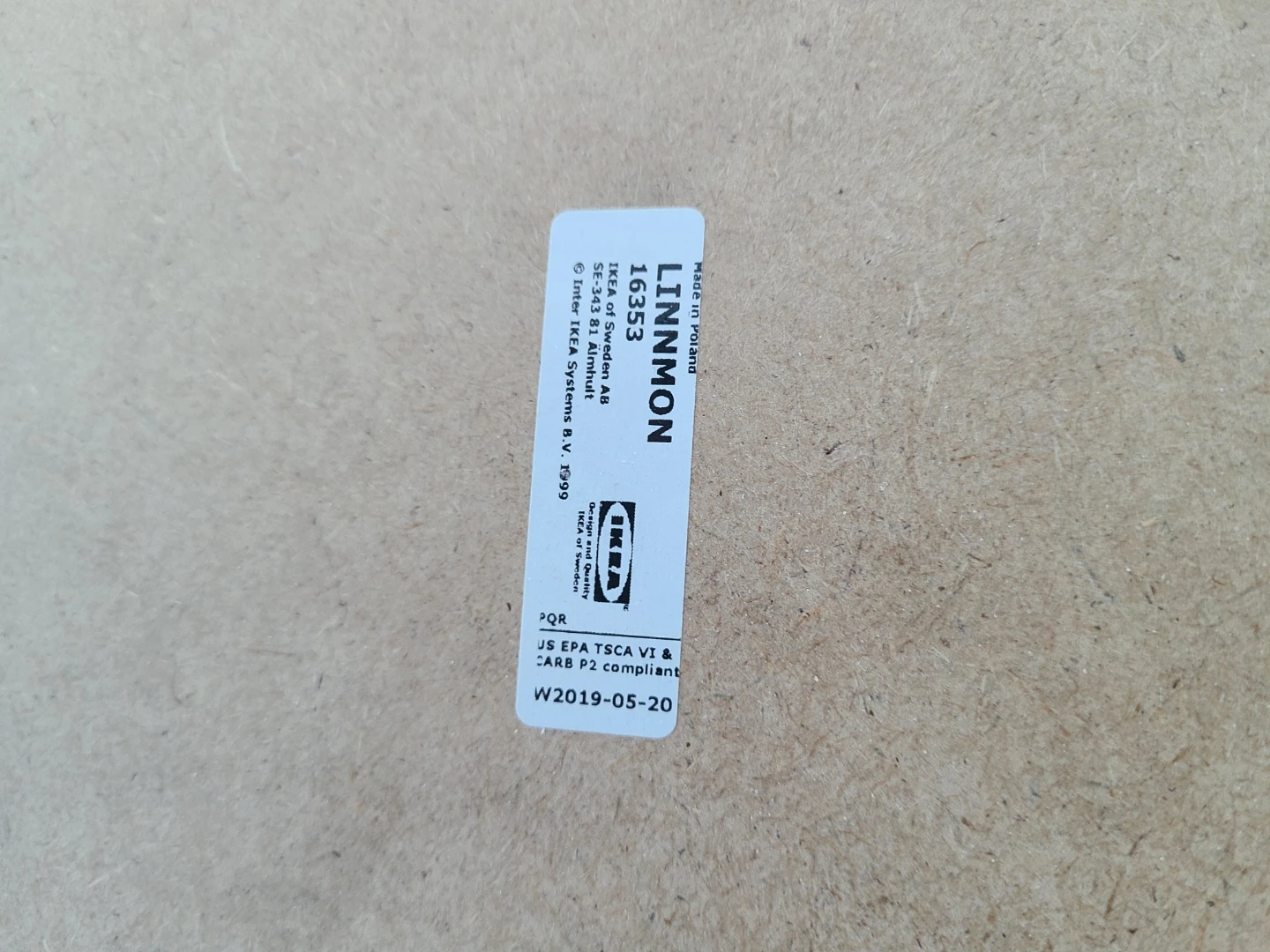 IKEA LINNMON Large white oak (150x75) + white (100x60) tables - photo 3