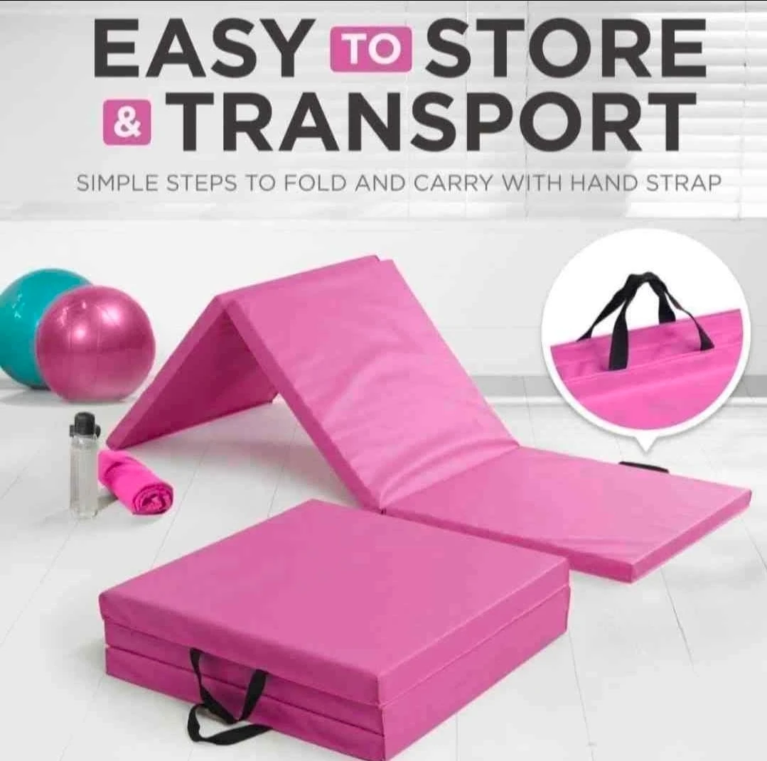 Folding Mats - All Purpose Tri Fold - Gymnastic - also Blue - photo 2
