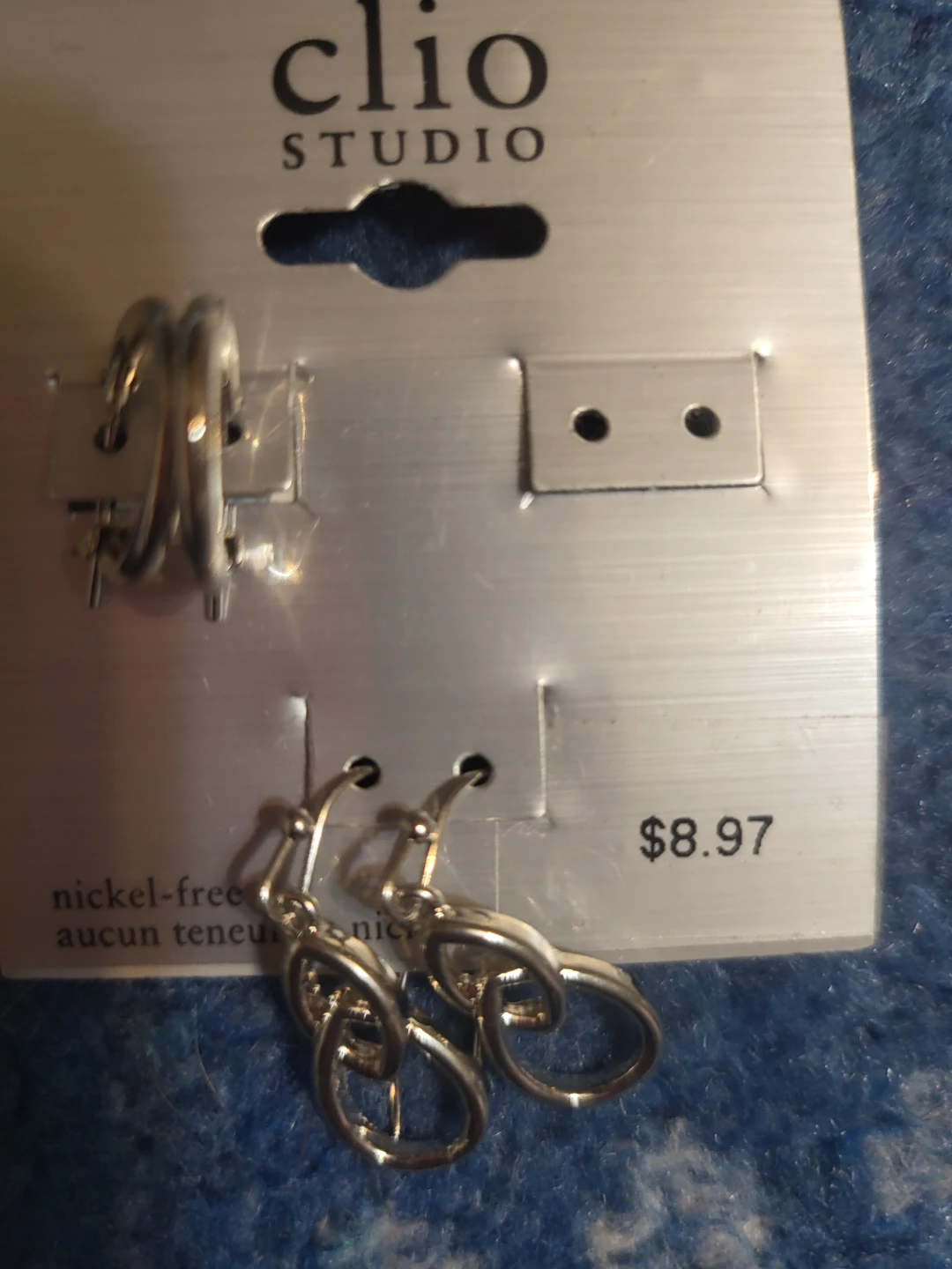 Clio Studio Nickel-Free Hoop Earrings