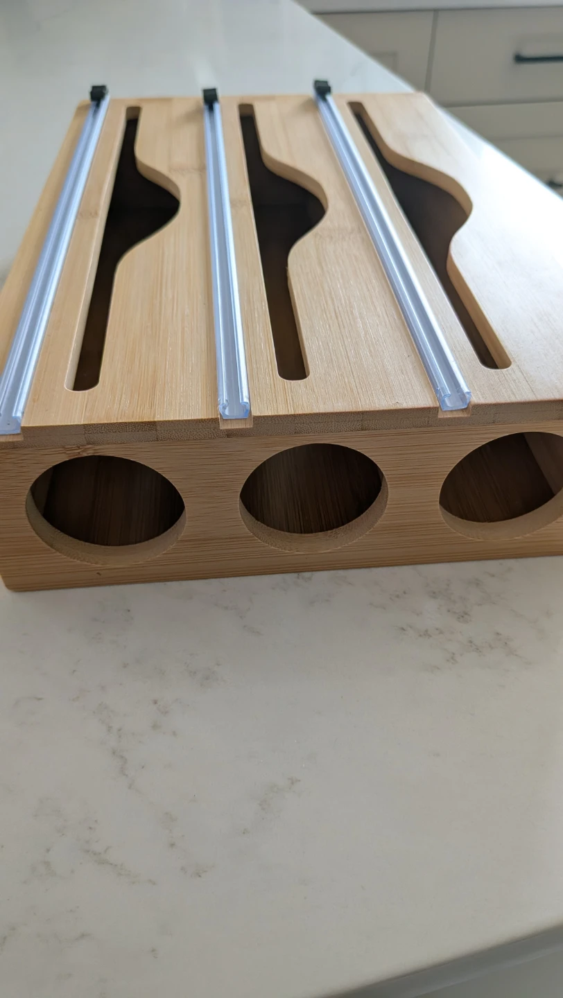 Bamboo Wine Rack Holder - photo 2