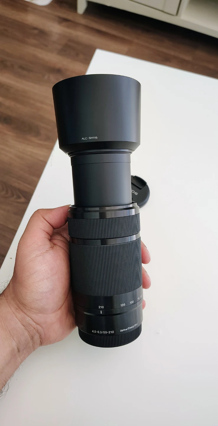 Like New Sony E 55-210mm F4.5-6.3 OSS Lens apsc - photo 2