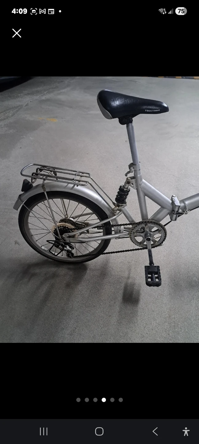 Silver Folding Bike - photo 4
