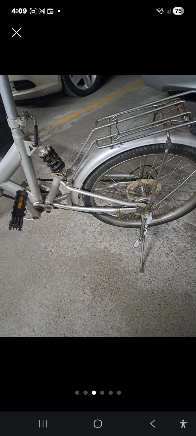 Silver Folding Bike - photo 5