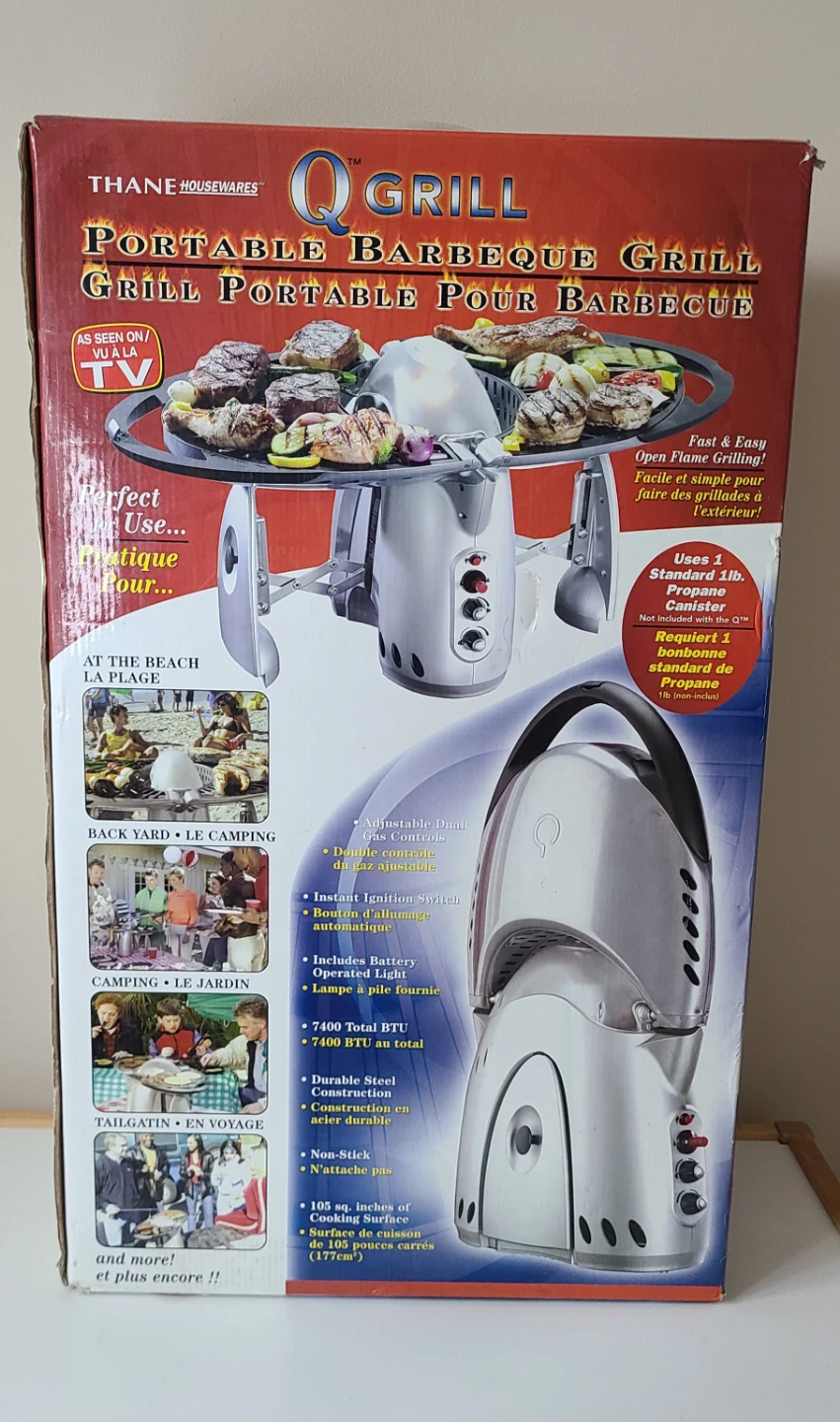 Q-Grill Portable BBQ Grill Propane - Barely Used