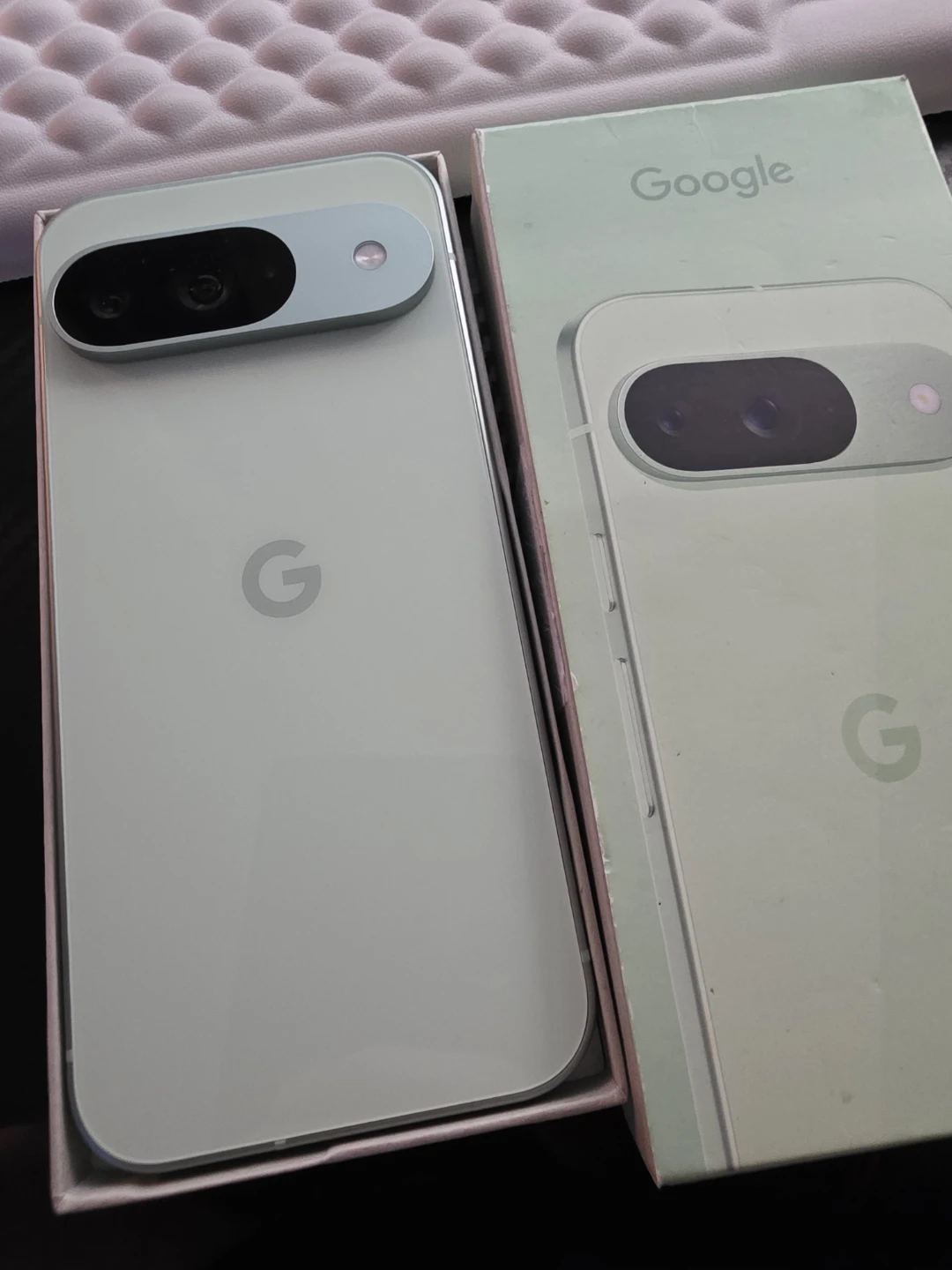 Google Pixel 9 open box new unlocked sale or trade - Sage