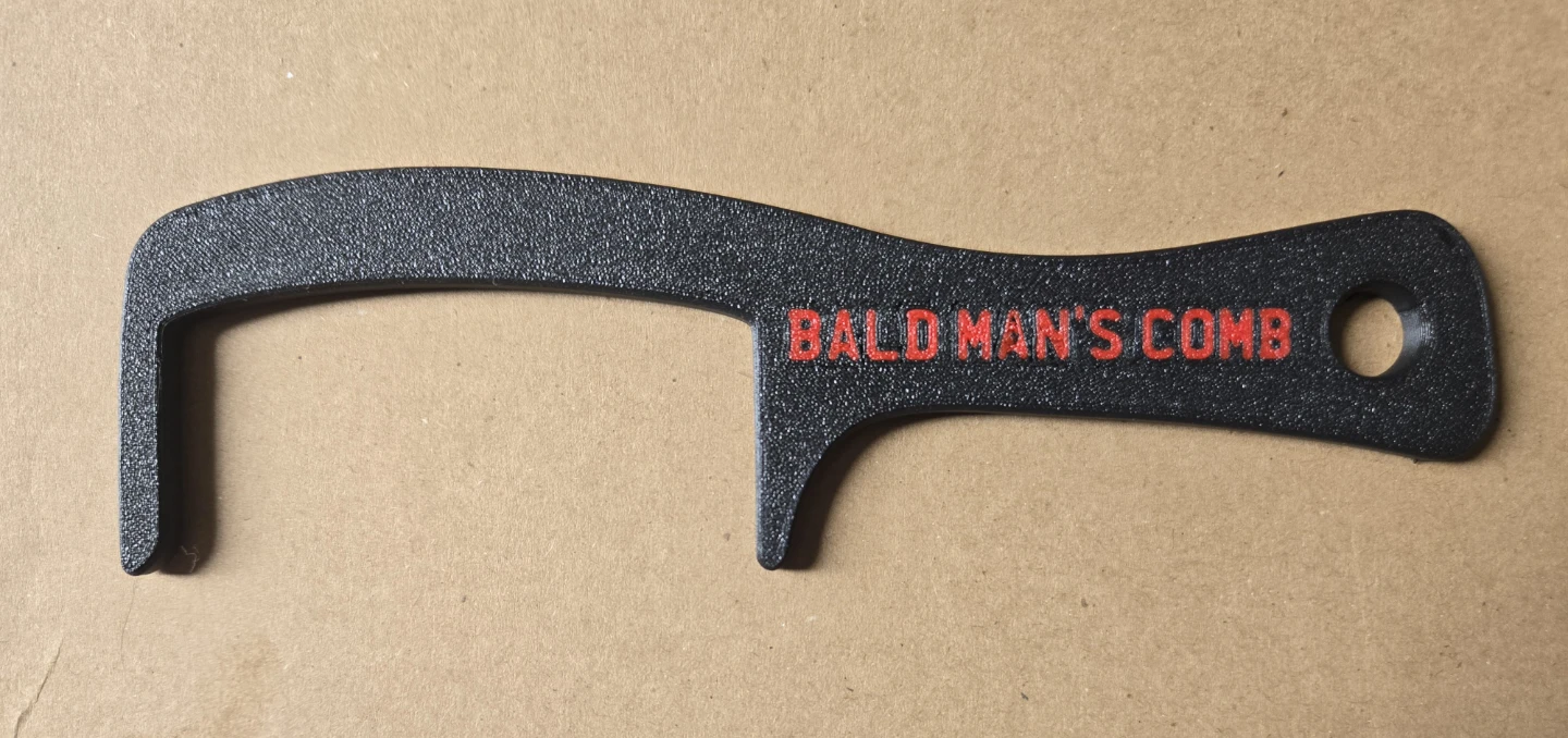 Bald Man's Comb Black