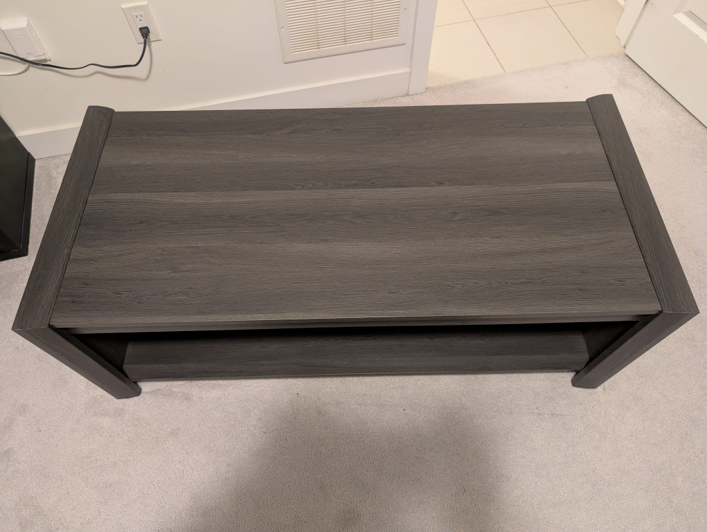 Modern Dark Wood Coffee Table – Excellent Condition - photo 3
