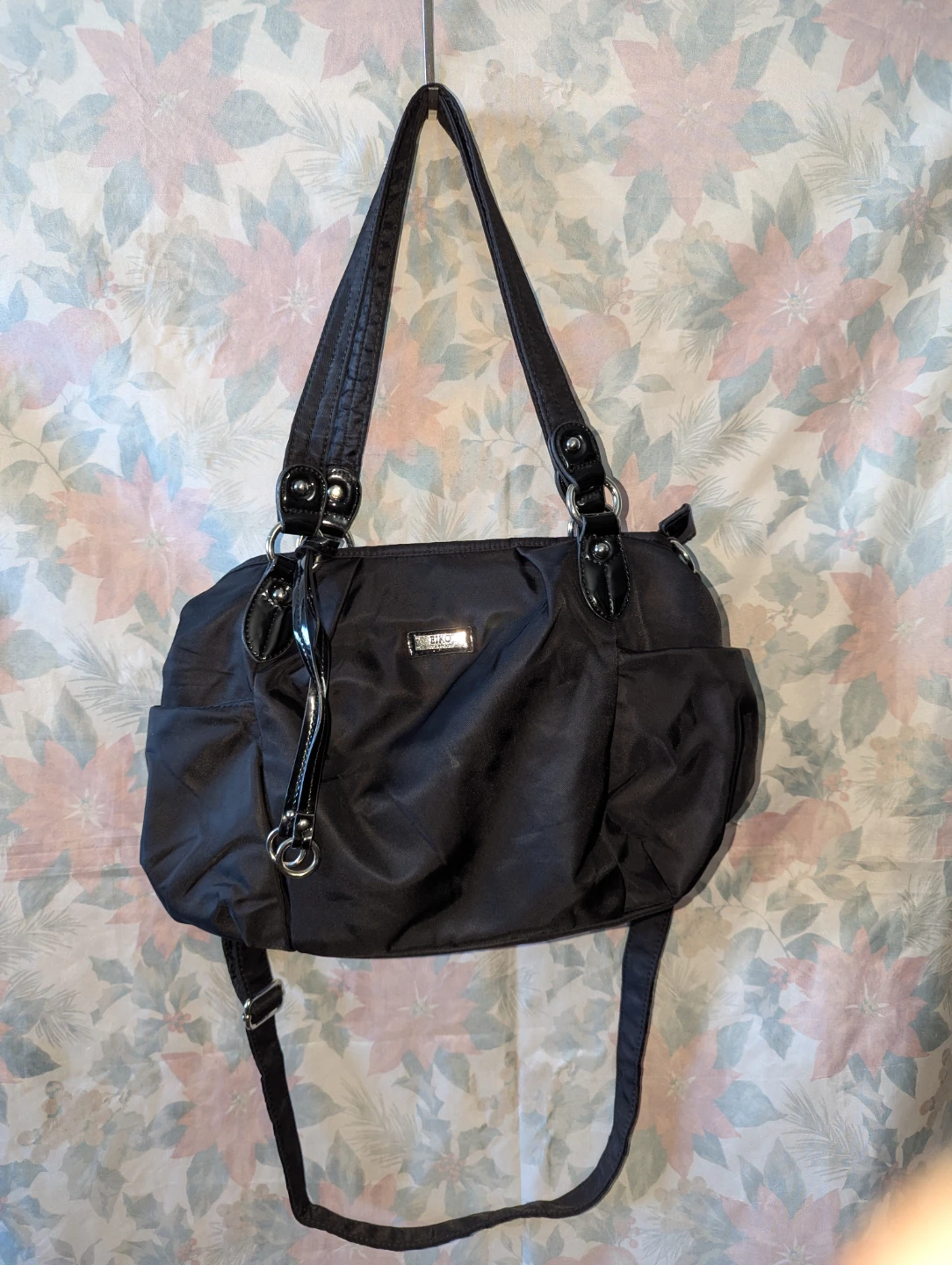 Eiko Black Shoulder Bag
