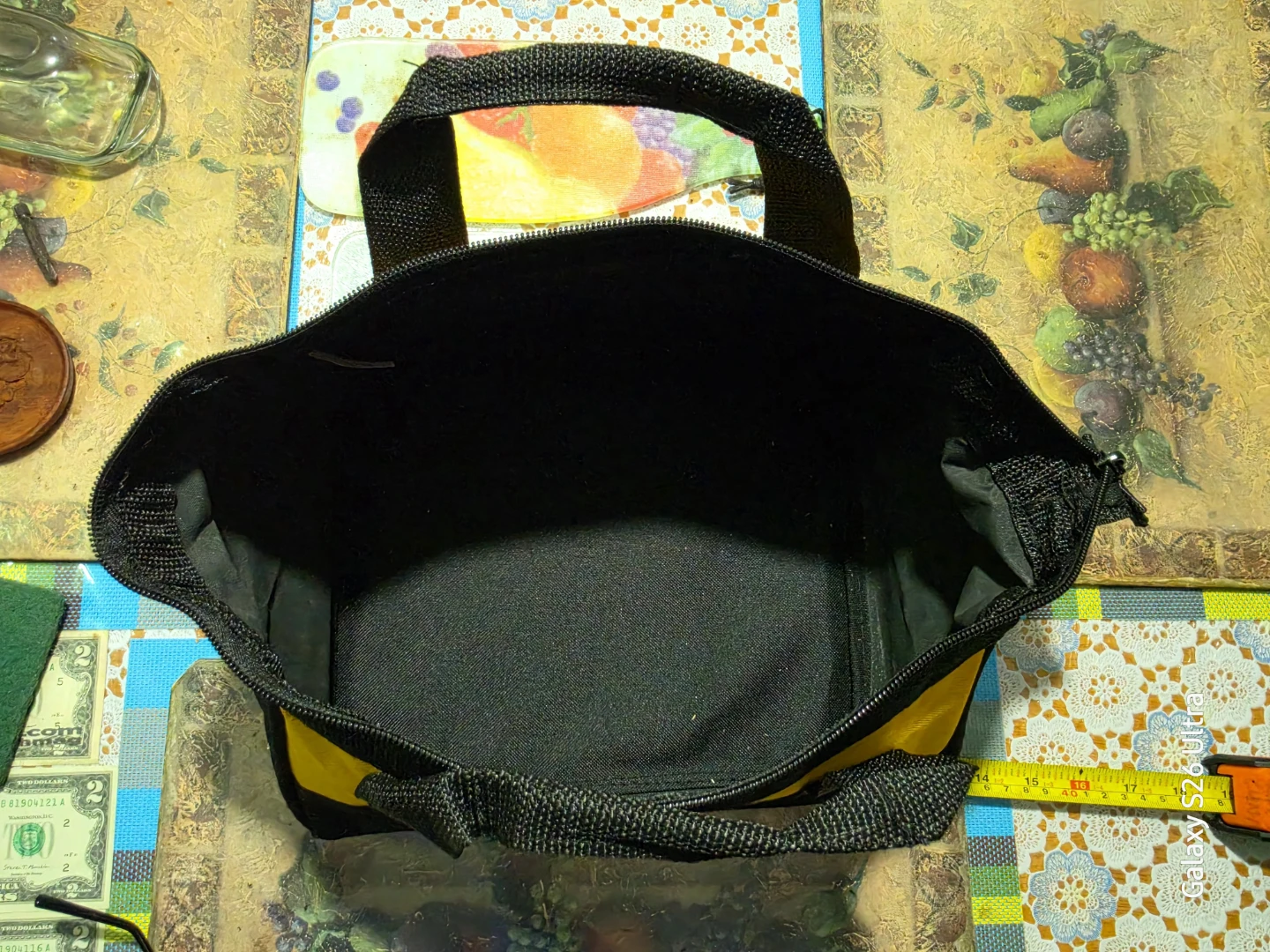 Dewalt Medium Duty Nylon Tool Bag Fits Drills Batteries Charger - photo 5