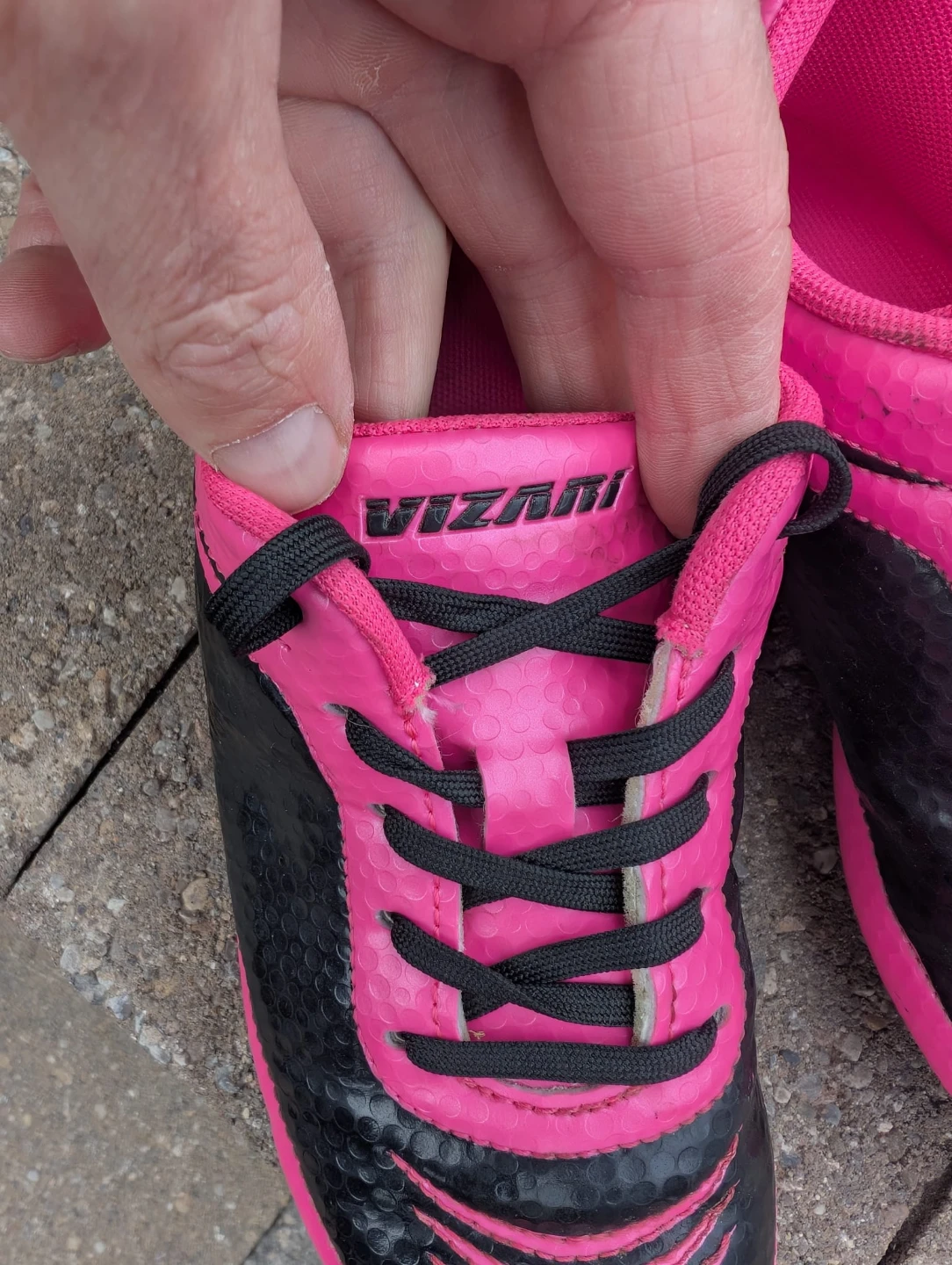 VIZARI Soccer Cleats - Pink/Black - girls size 1 - photo 3