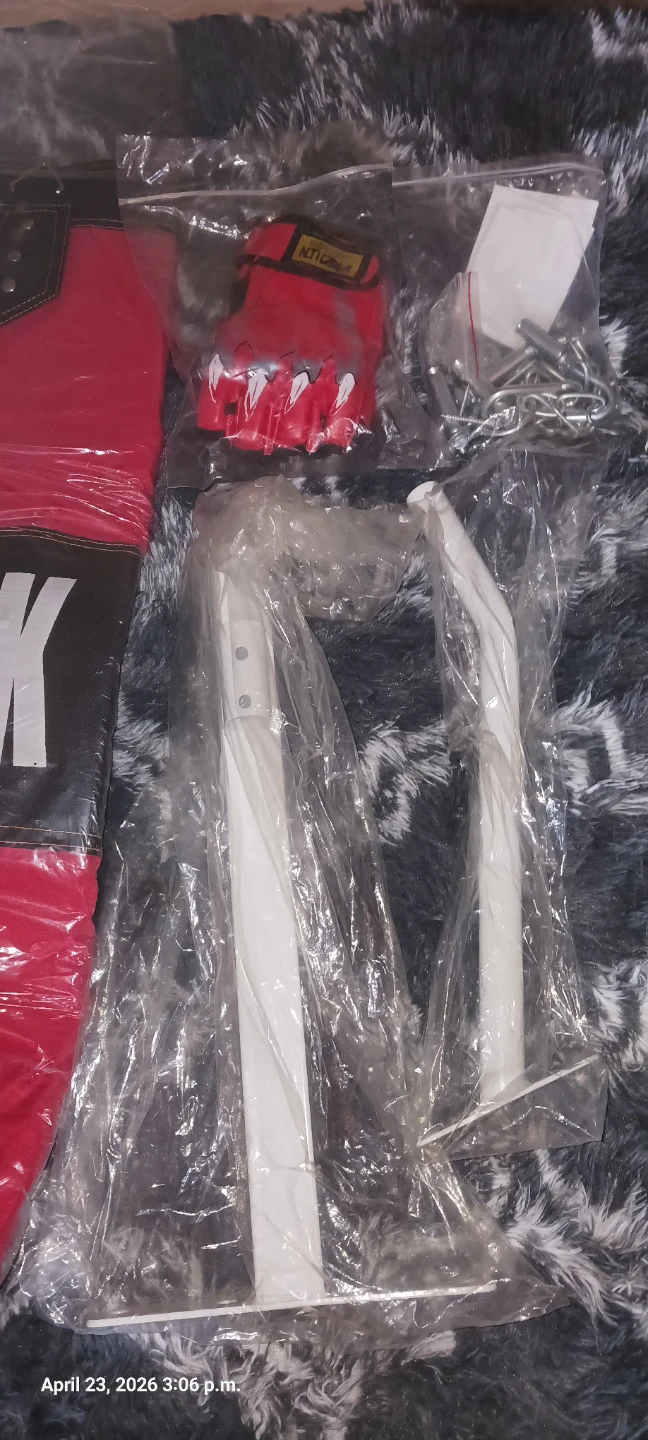 Brand New Iron Jack Punching Bag with Gloves and Stand - photo 3