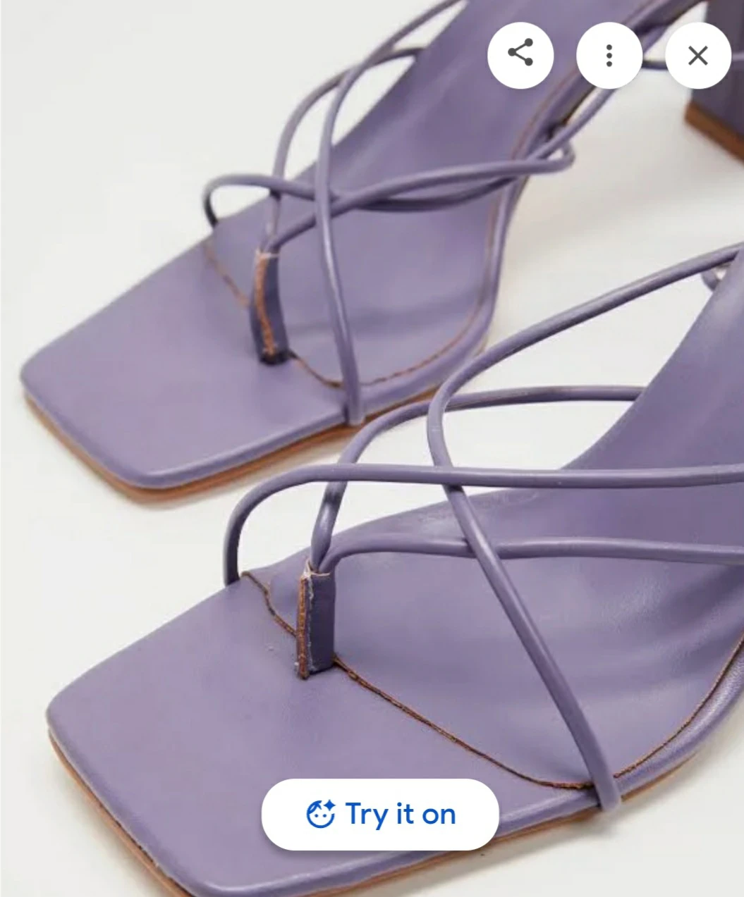Brand new Bilini Kia Strapy Lace Up Purple Sandals - photo 4