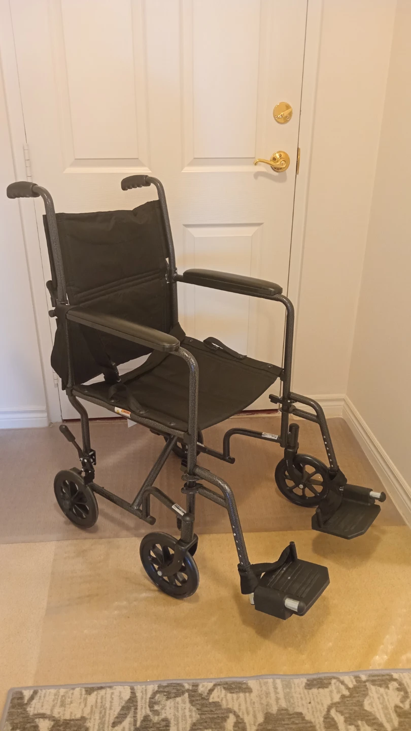 Drive Medical Transport Wheelchair - Black - photo 4