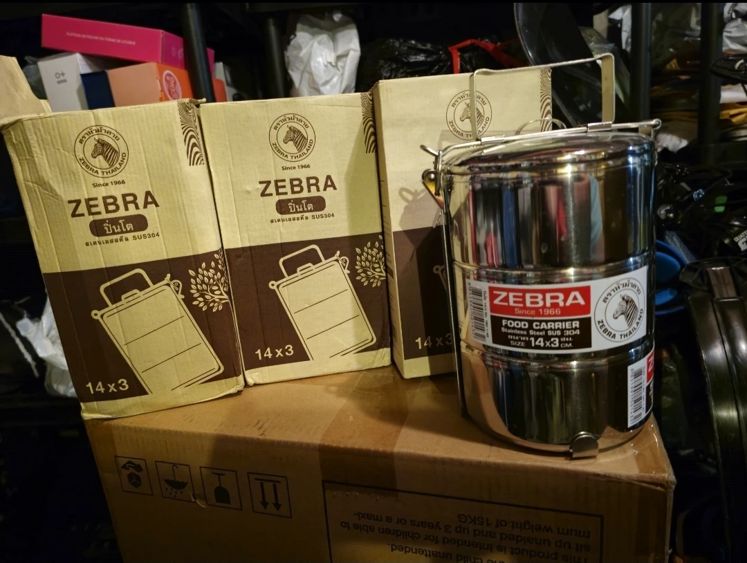 3 New High Quality Stackable Lunch Bento Box Tiffin $60 Each - photo 5