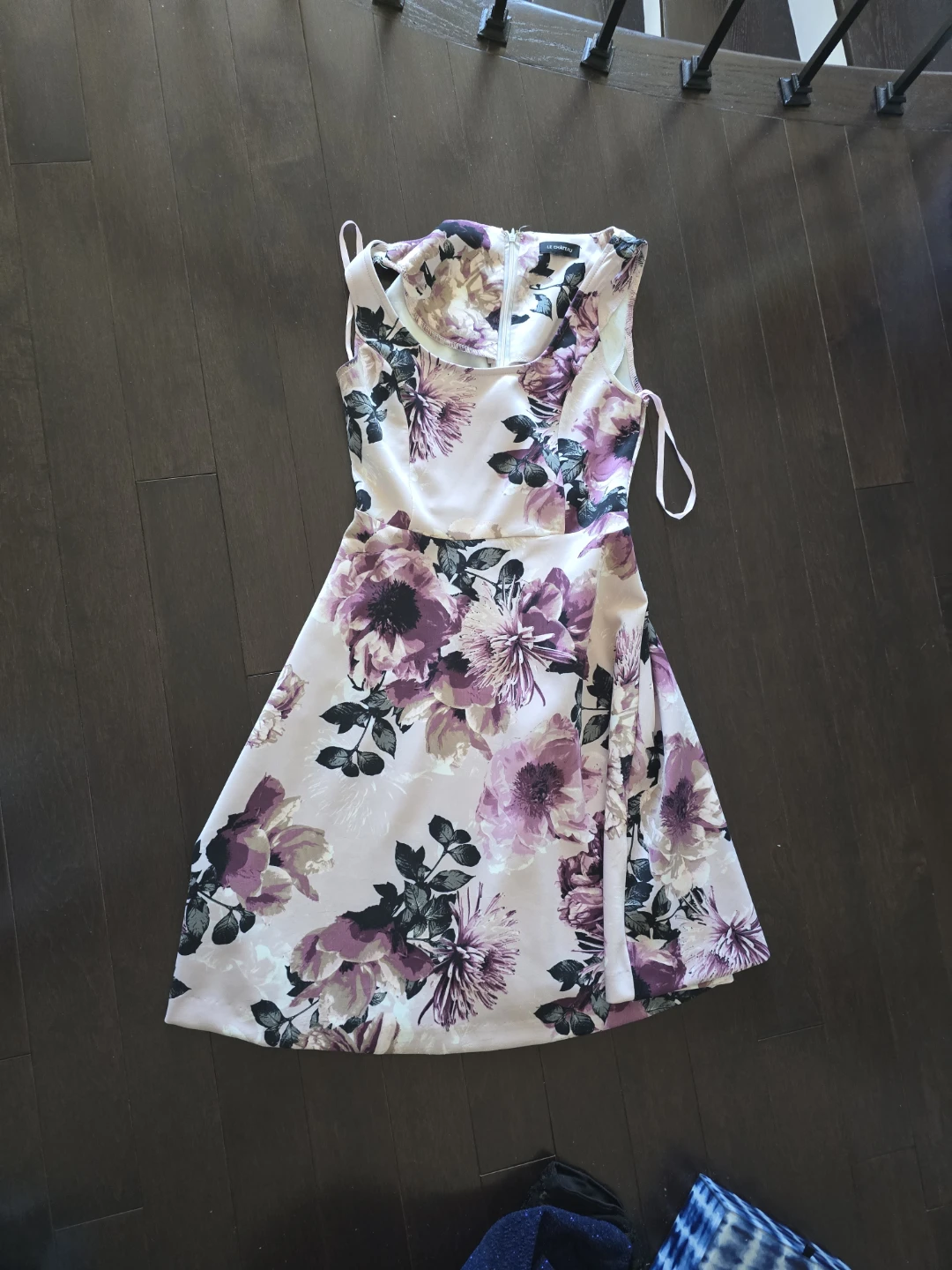 Le Château Floral Fit and Flare Dress