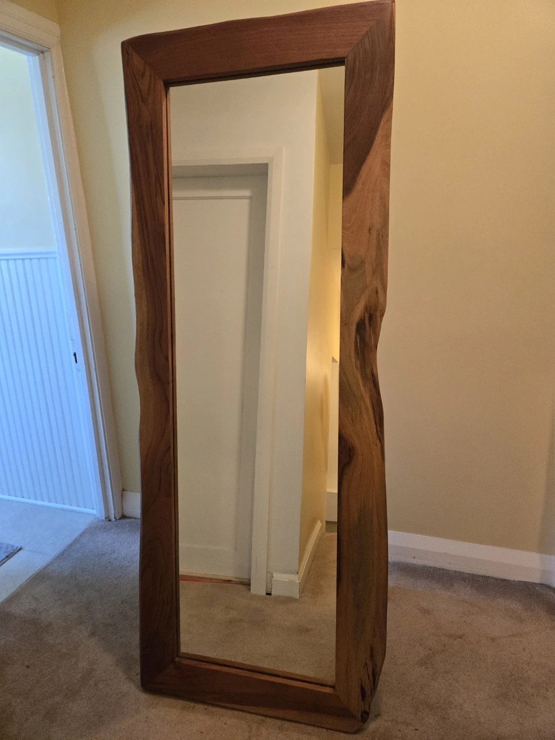 Wooden Full Length Standing Mirror