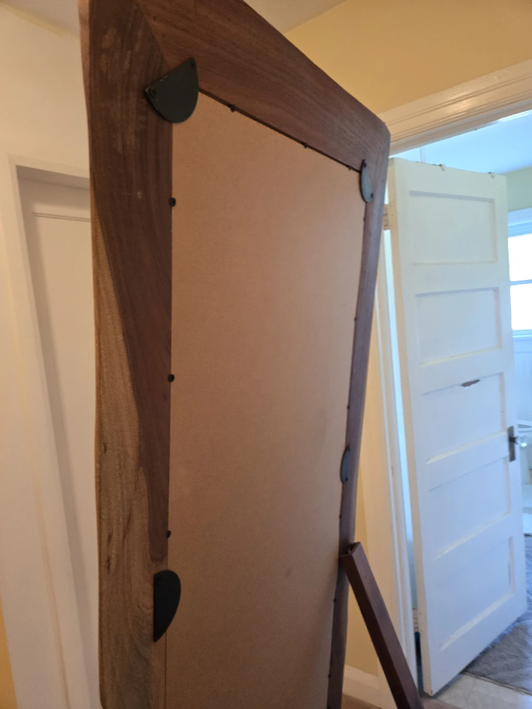 Wooden Full Length Standing Mirror - photo 3