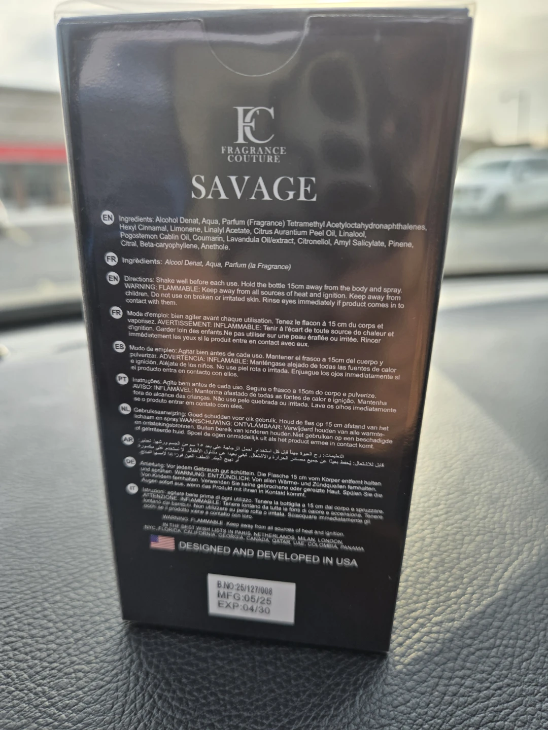 Dior Sauvage Eau de Parfum for Men - 100ml - photo 2