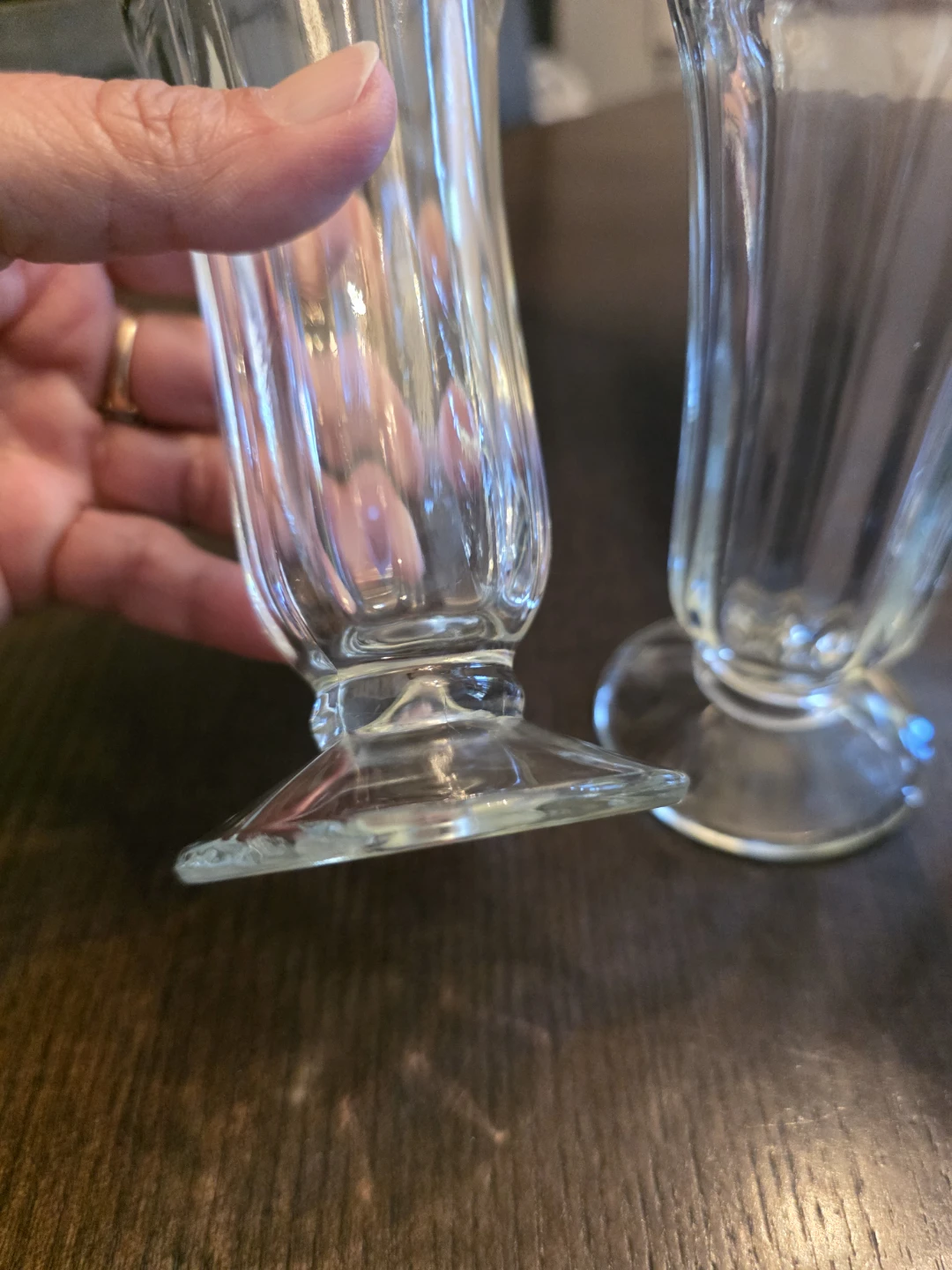 4 Vintage Parfait Glasses - photo 5