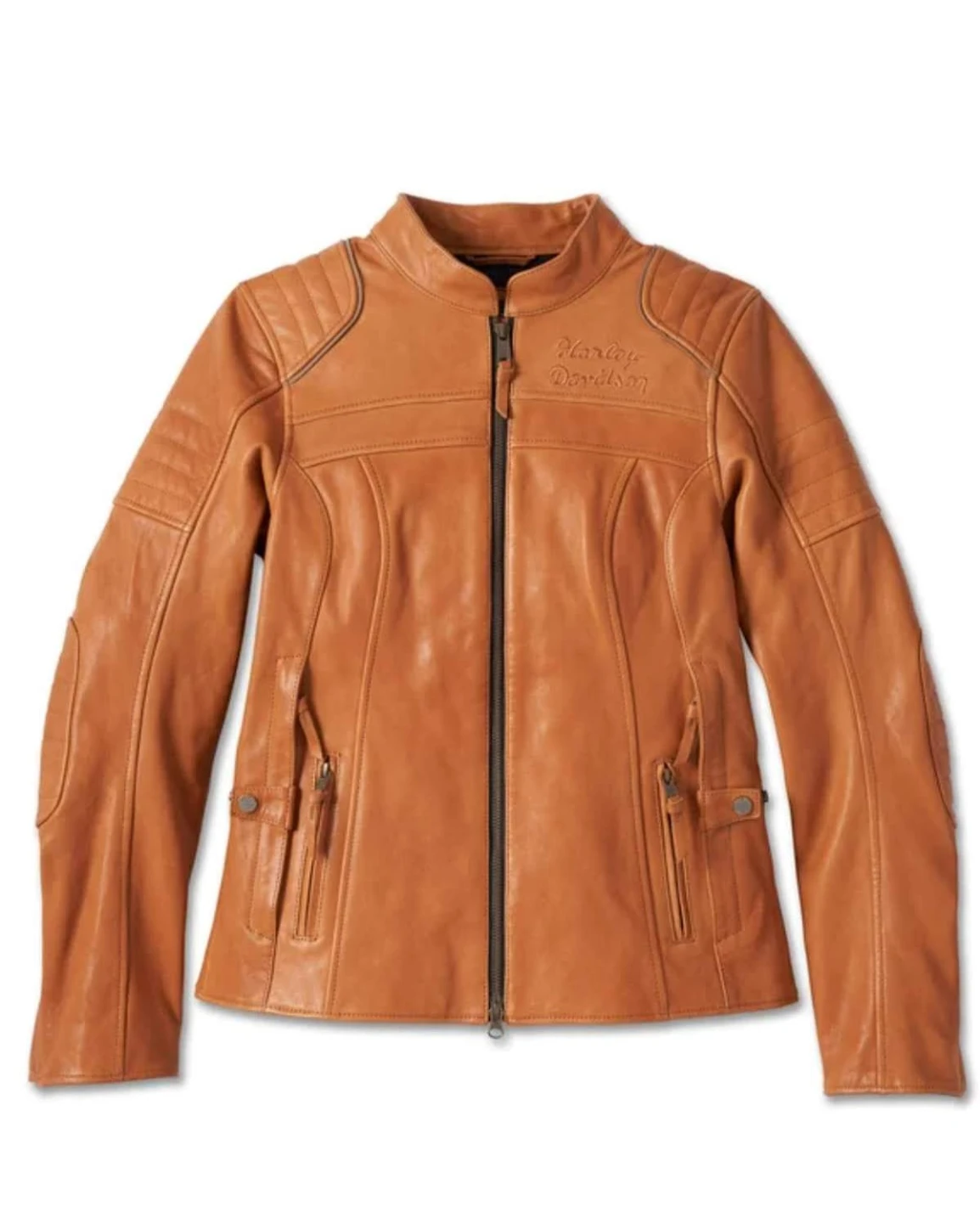 Harley-Davidson Women's Café Racer Leather Jacket