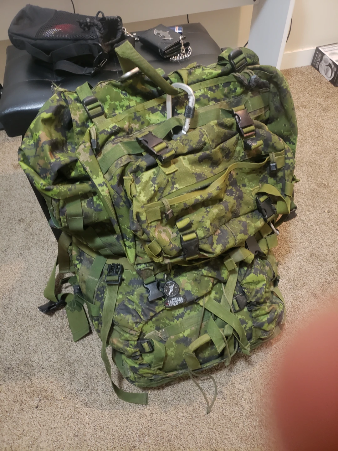 Canadian Military C7 Large Rucksack Backpack - CADPAT - photo 2